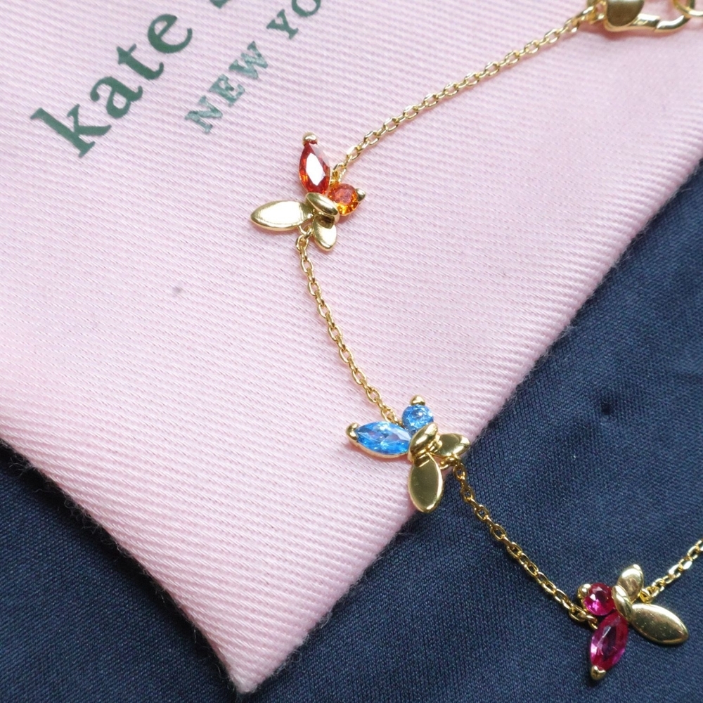 Kate Spade social butterfly bracelet - multi color - Picture 3 of 3